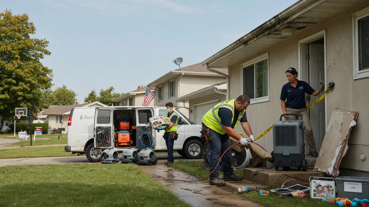 Water Damage Restoration in Kylertown, PA near me